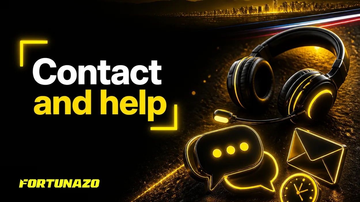 Headset, chat bubbles and envelope